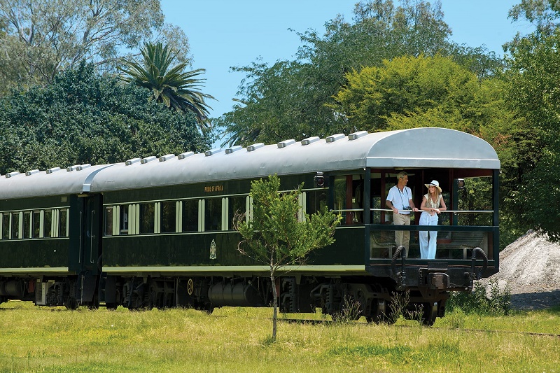 rovos rail observation car luxury train