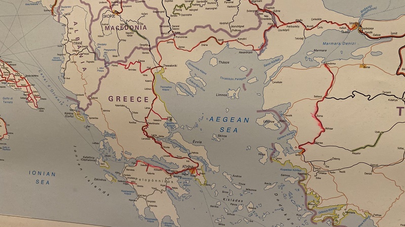 railway map europe