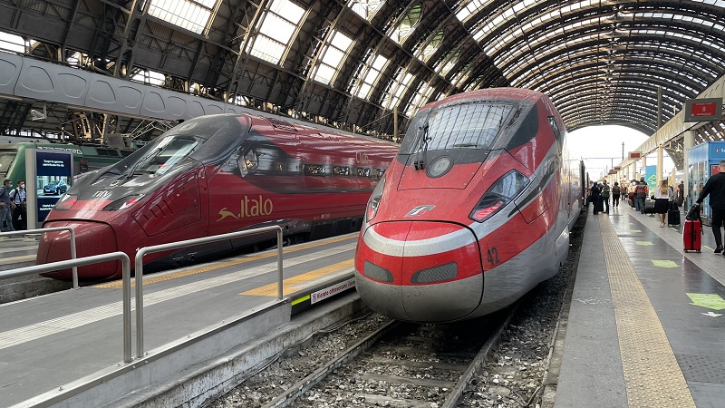 high-speed train italy europe