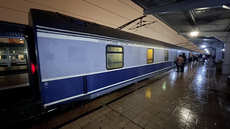romanian night train cfr ister