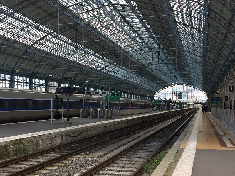 bordeaux saint-jean railway station france train holiday