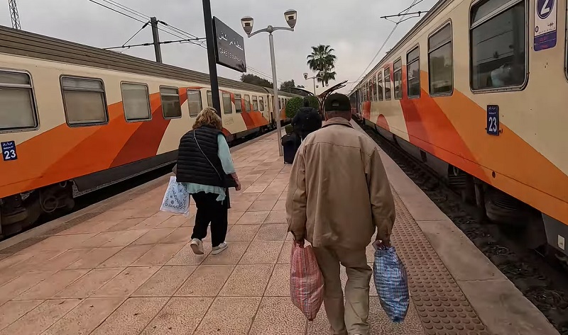 marrakech morocco rail travel train holiday
