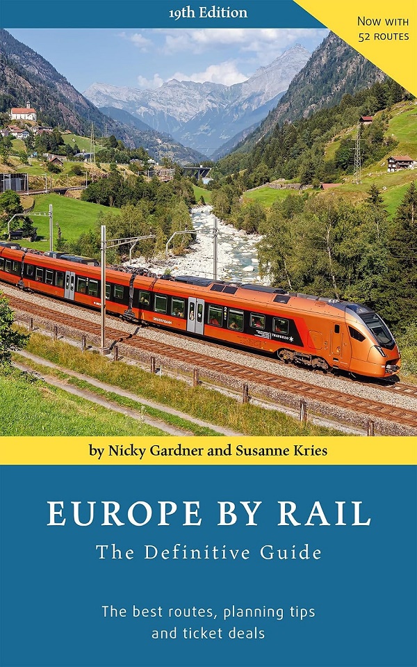 europe by rail train travel guide book