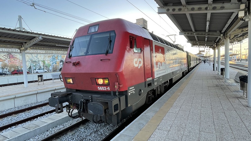 faro lisbon intercity train portugal rail holiday